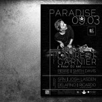Paradise Café d'Anvers affiche Laurent Garnier