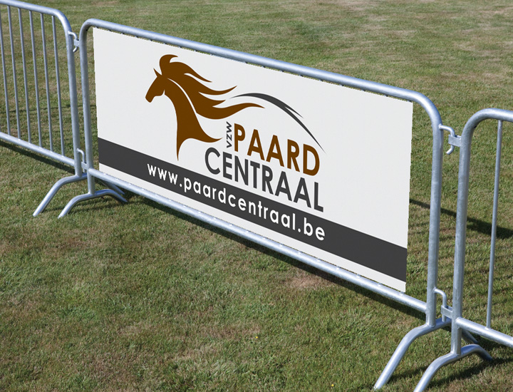 Paard Centraal banner