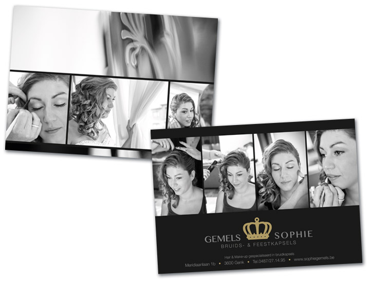 Sophie Gemels Hair & Make-up flyer