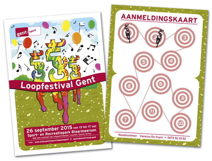 Stad Gent Loopfestival campagne