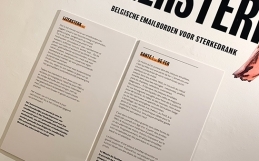 Duurzaam én goedkoper? Drukwerk van labels & tekstpanelen voor expo “IJzersterk”