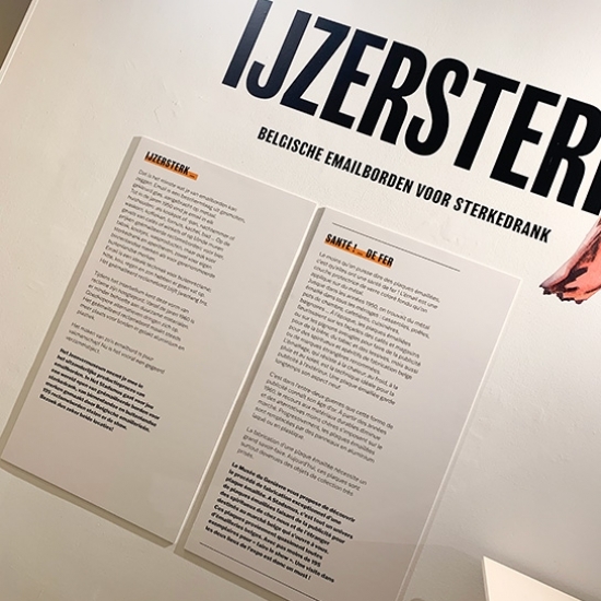 Duurzaam drukwerk voor expo “IJzersterk”