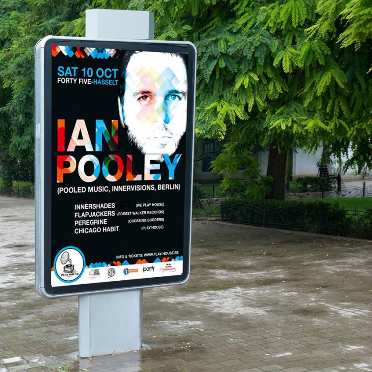 Ian Pooley Play'house Forty Five affiche