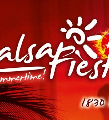 Salsa Fiesta Facebook banner it's summertime