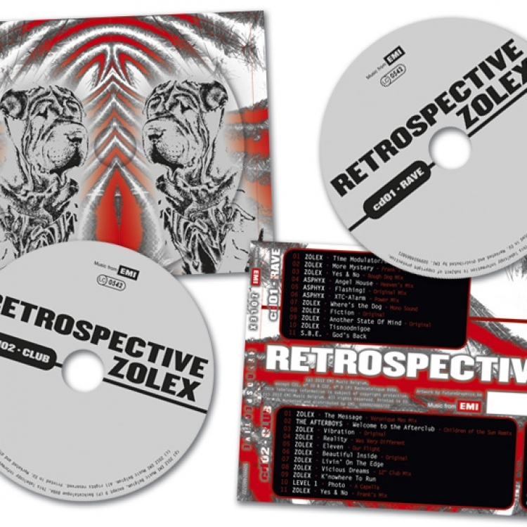 Zolex CD case inlay & cd design